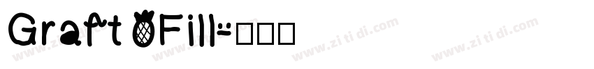 Graft Fill字体转换